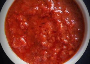 Salsa con colágeno